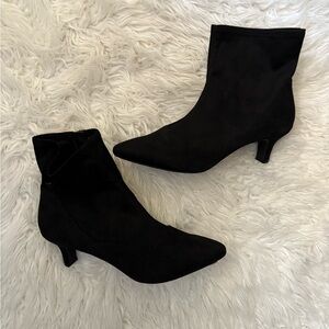Rockport Sleek Black Ankle Booties